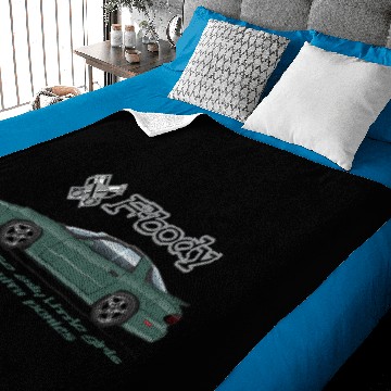 Discover f body Dark Green Baby Blankets