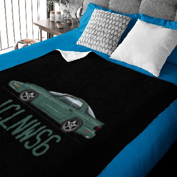 Discover S6 Dark Green Baby Blankets