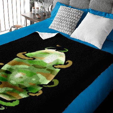 Discover Camouflage Painted Easter Egg For Egg Hunt On Baby Blankets