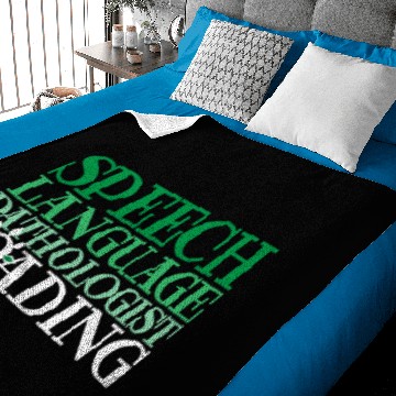 Discover Future Speech Language Pathologist Baby Blankets