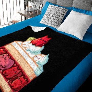 Discover Strawberry Shortcake Cats Baby Blankets