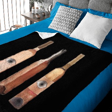 Discover Funny Wine Drinking Baby Blankets