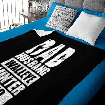 Discover Walleye Fishing Dad | Walleye Hunter Baby Blankets