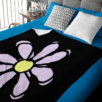 Discover Lavender Flower Baby Blankets