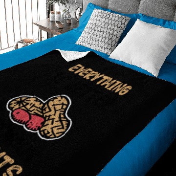 Discover Everything Is Better Without Peanuts Peanut Baby Blankets