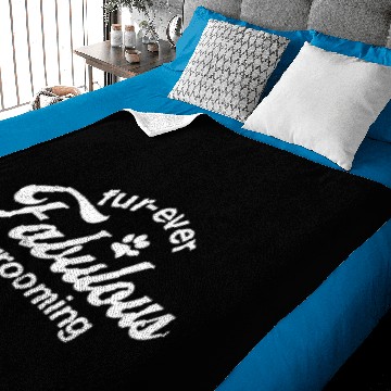 Discover Adorable Dog Groomer Baby Blankets