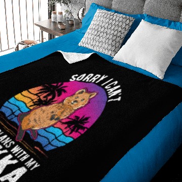 Discover Quokka Short-tailed Kangaroo Baby Blankets