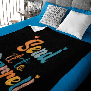 Discover Send It To Darrell Baby Blankets