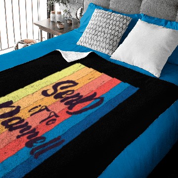 Discover Send It To Darrell Baby Blankets