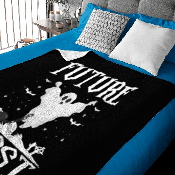 Discover Funny Future Ghost Scary Costume Baby Blankets