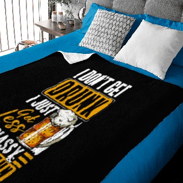 Discover Alcohol Drunkards Drinking Schnaps Baby Blankets