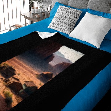 Discover Ghost Town Baby Blankets