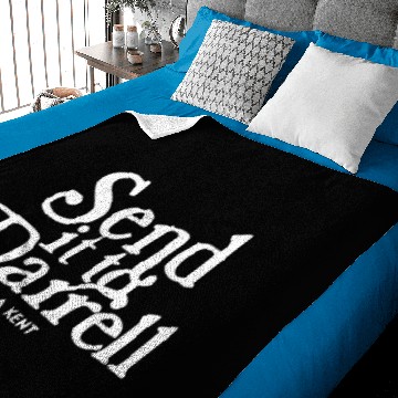 Discover Send It To Darrell Baby Blankets