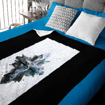 Discover Jesus Cross Painting Baby Blankets