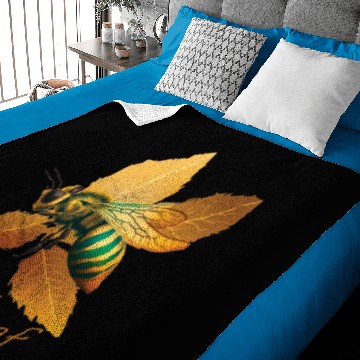 Discover Bee leaf Baby Blankets