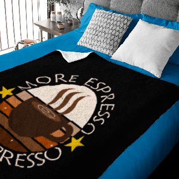 Discover More Espresso Less Depresso Baby Blankets