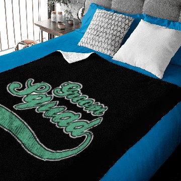 Discover groom squad Baby Blankets