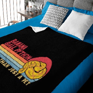 Discover Banana Ball Python more than a Pet Banana Ball Baby Blankets