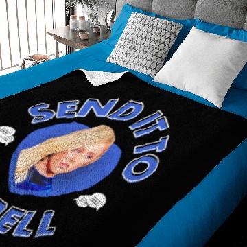 Discover Send It To Darrell Baby Blankets