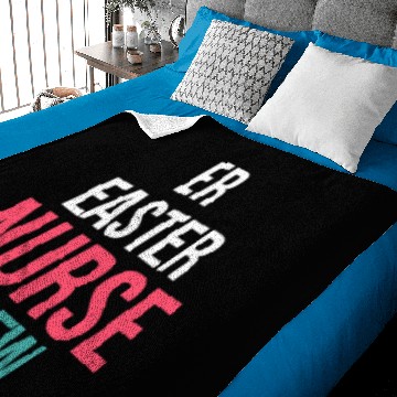 Discover ER Easter Nurse Crew Baby Blankets