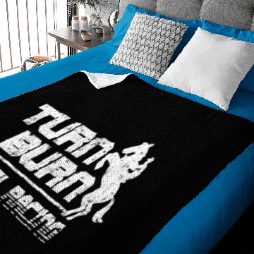 Discover Turn N Burn Barrel Racing Baby Blankets