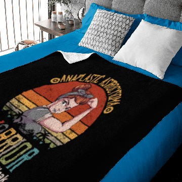 Discover Anaplastic astrocytoma warrior Baby Blankets