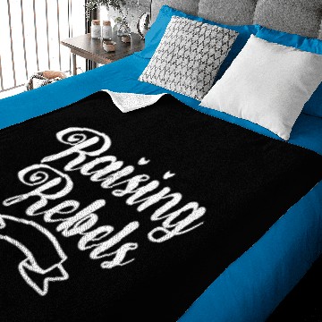 Discover Raising Rebels Baby Blankets