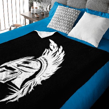 Discover Spartan helmet gladiator Sparta Baby Blankets