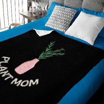 Discover Plant mom Baby Blankets