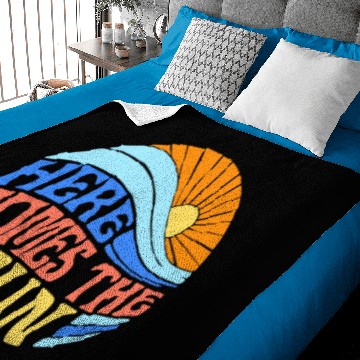 Discover Here comes the sun Baby Blankets