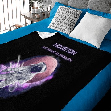 Discover Houston we have a problem Baby Blankets