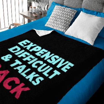 Discover Expensive Difficult And Talks Back Baby Blankets