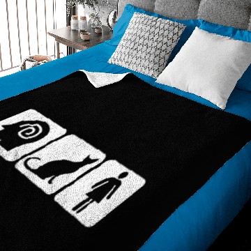 Discover Crazy Cat Lady Baby Blankets