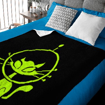 Discover Space Cat Baby Blankets