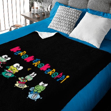 Discover Keroppi School Baby Blankets