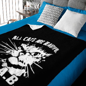 Discover A C A B ALL CATS ARE BEAUTIFUL Baby Blankets