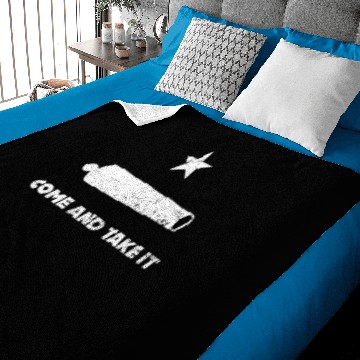 Discover Come And Take It Baby Blankets