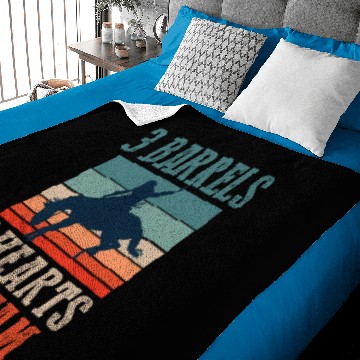 Discover Barrel Racing Rodeo Baby Blankets