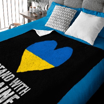 Discover I Stand With Ukraine Stop Putin Stop War Support U Baby Blankets