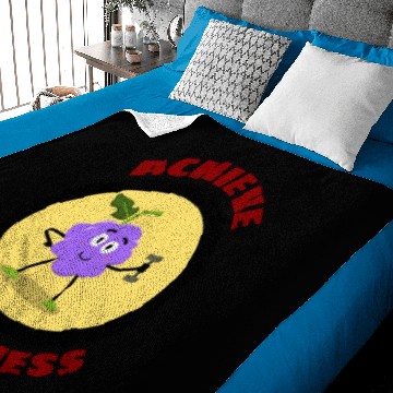 Discover Achieve Grapeness - Grape Pun Baby Blankets
