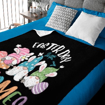 Discover Funny Easter Day With My Gnomes Baby Blankets