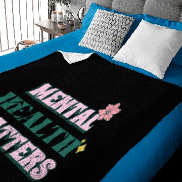 Discover Mental Health Matters Baby Blankets