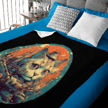 Discover Transformer cat Baby Blankets