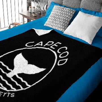 Discover Cape Cod Whale Watch Baby Blankets