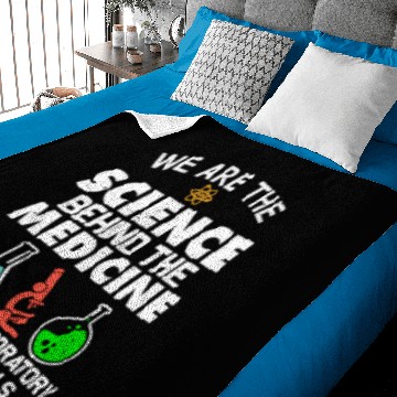 Discover Medical Laboratory Science Lab Tech Baby Blankets