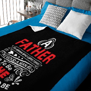 Discover Expectations & love, father-son Baby Blankets