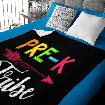 Discover Team Pre K Teacher Tribe Back To School Baby Blankets
