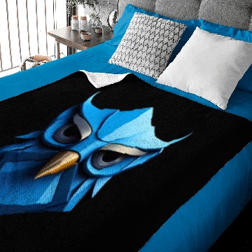 Discover blue owl Baby Blankets