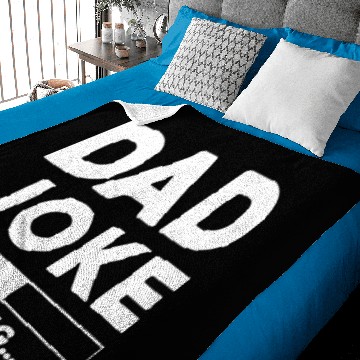 Discover Dad Joke Loading Baby Blankets