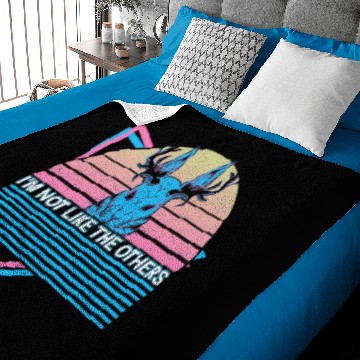 Discover Jackalope Retro Cryptid Baby Blankets